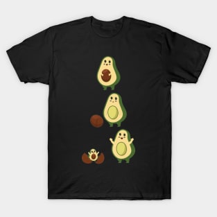 Mamacado Pregnant Mom Cute Avocado Baby T-Shirt